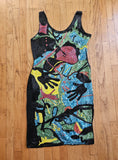 Ultra Glam, One-of-a-kind beaded sheath