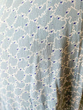 Stanwyck Dress-Pale Blue Zig Zag Ditsy