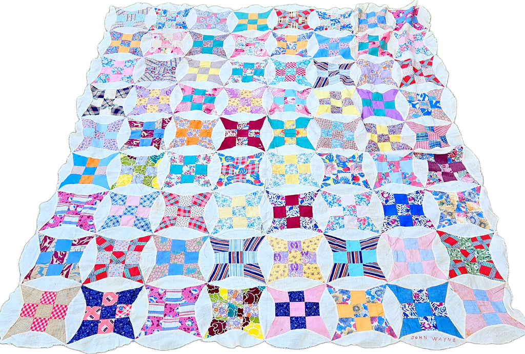Vintage quilt cover