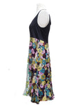 Polly 2-Tone Silk Tank dress