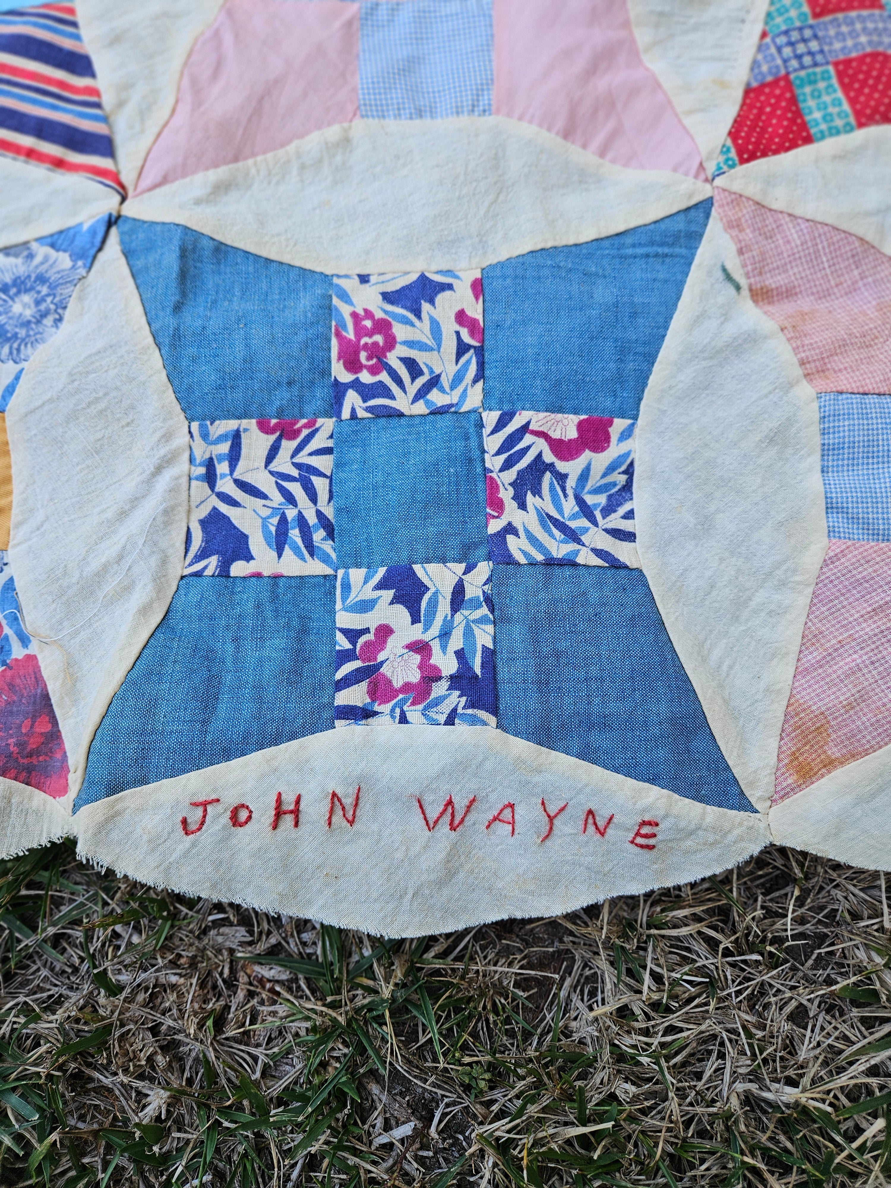 Vintage quilt cover