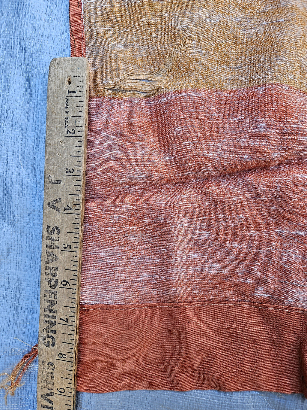 1950s Sunburst Curtain panel