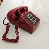 Vintage Red Touch tone phone (early 1980s)