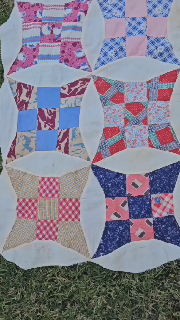 Vintage quilt cover