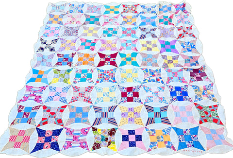 Vintage quilt cover