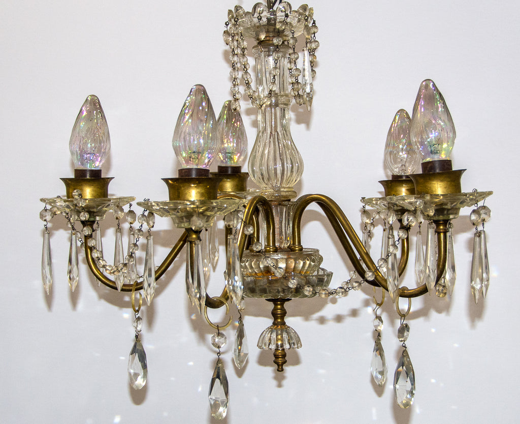 Gracious Glass Chandelier