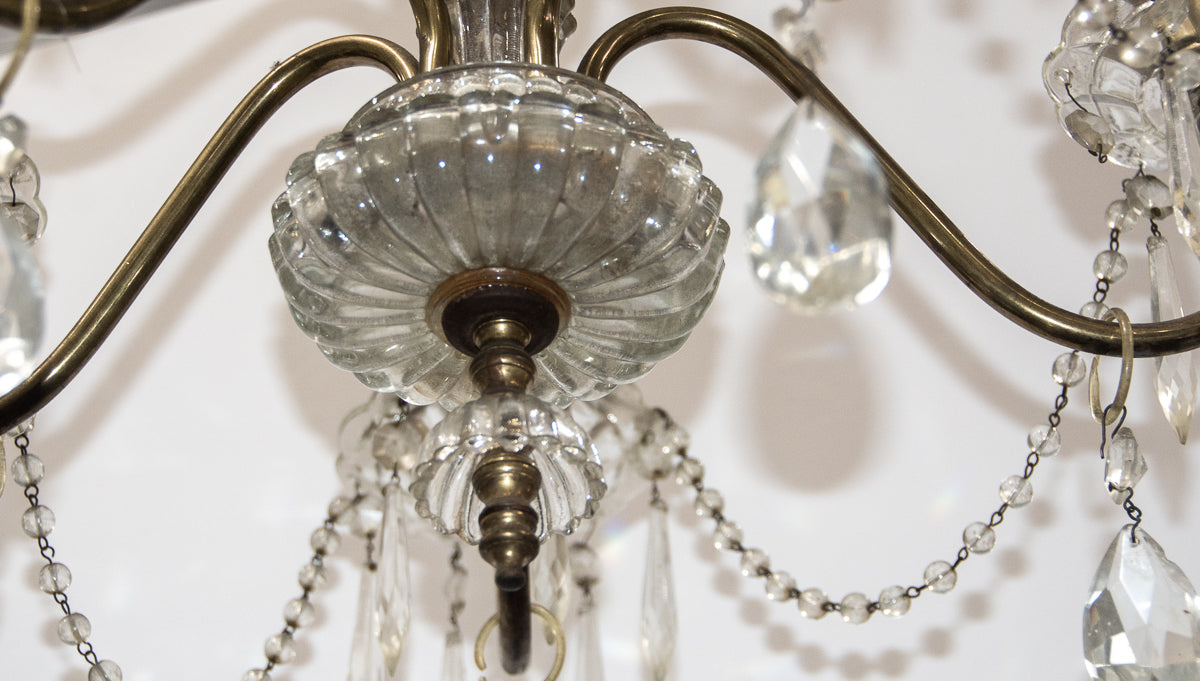 Gracious Glass Chandelier