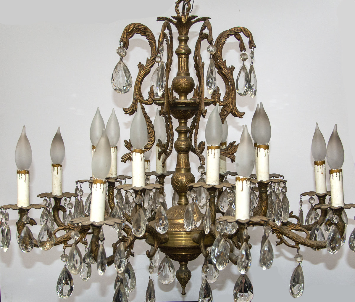 Large, majestic French style chandelier