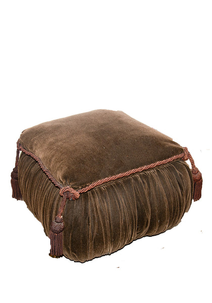 Timeless Chateau Library Pouf