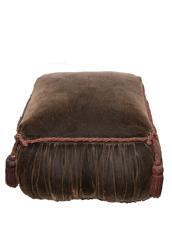 Timeless Chateau Library Pouf