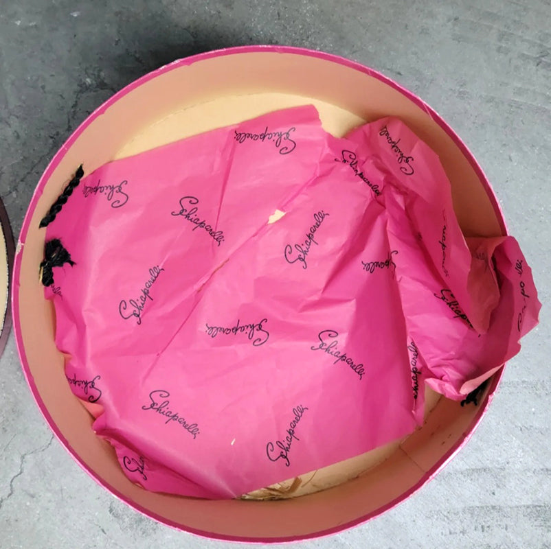 Vintage Schiaparelli  Hat Box
